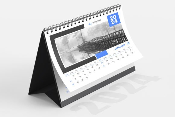 2024 Desk Calendar Design Template: Your Creative Head Start