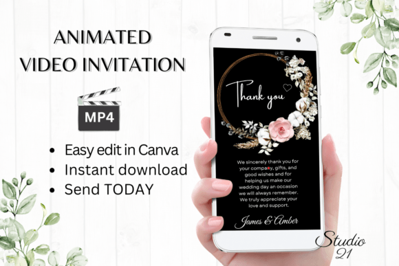 Boho Wedding Thank You W9129TU: A Designer's Guide to This Evite Template