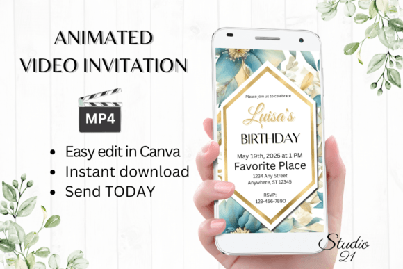 Classic Digital Birthday Invitation: Your Quick-Start Guide