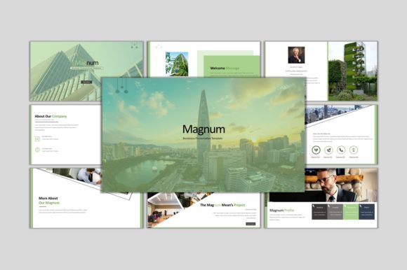 Magnum: The Business PowerPoint Template for Modern Presentations