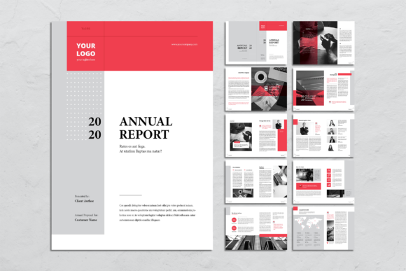 Master Your Year-End Narrative with This 20-Page Annual Report Template
