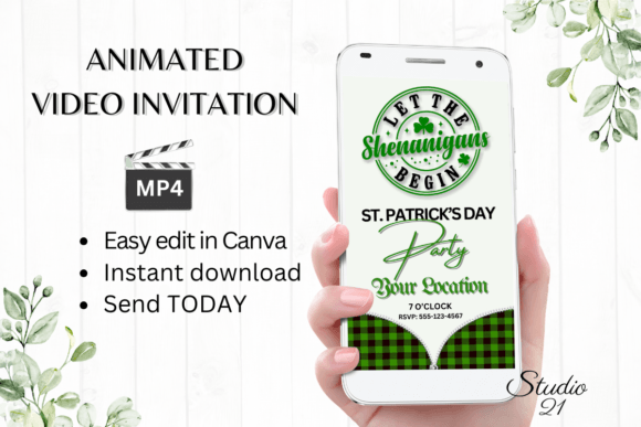 St. Patricks Day Party Invitation: Your Digital Shortcut to a Festive Celebration