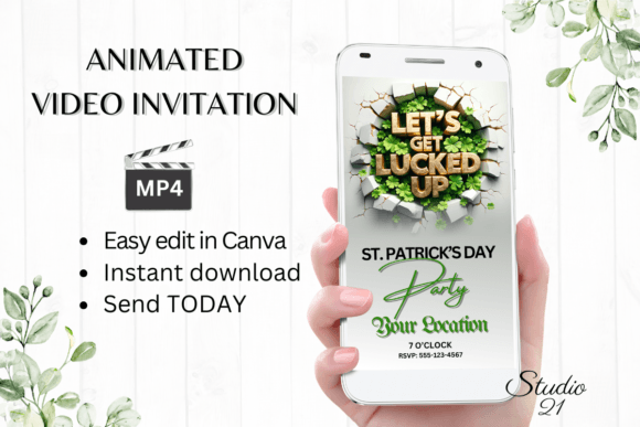 St. Patricks Day Party Invite: Your Digital Celebration Starter